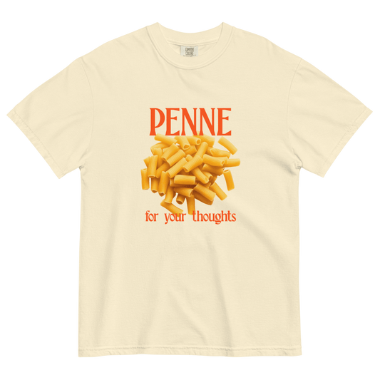 Penne For Your Thoughts T-Shirt - Polychrome Goods 🍊