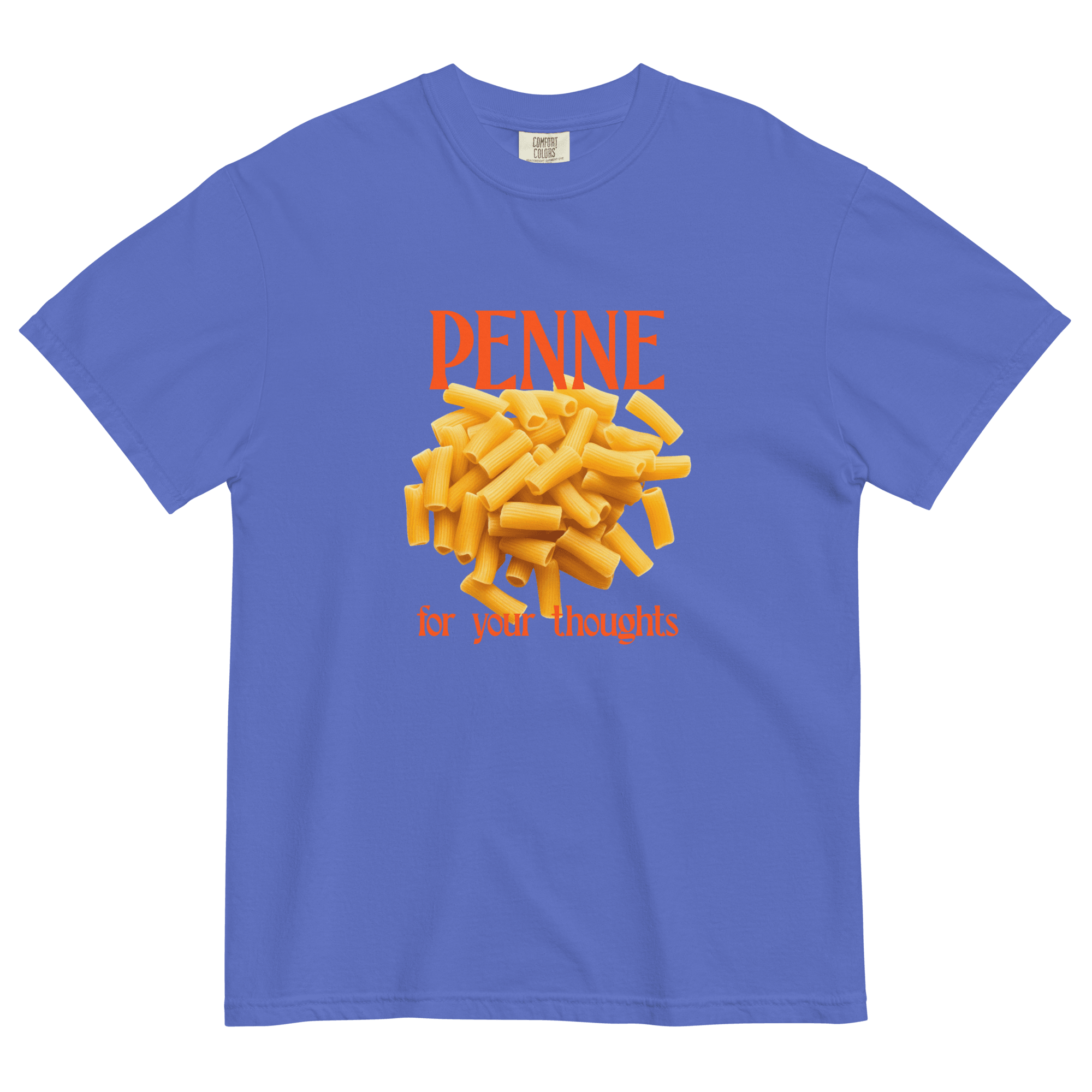 Penne For Your Thoughts T-Shirt - Polychrome Goods 🍊