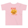 Penne For Your Thoughts Toddler T-Shirt - Polychrome Goods 🍊