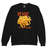 Penne For Your Thoughts Youth / Kids Sweatshirt - Polychrome Goods 🍊