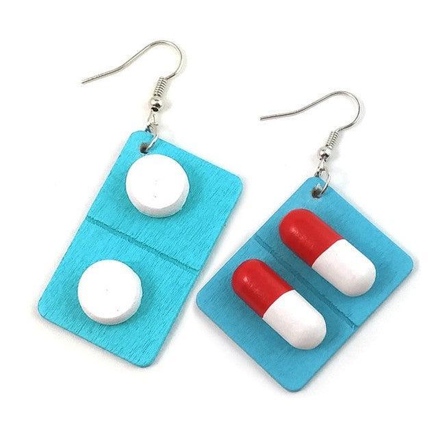 Pill Poppin' Earrings Polychrome Goods