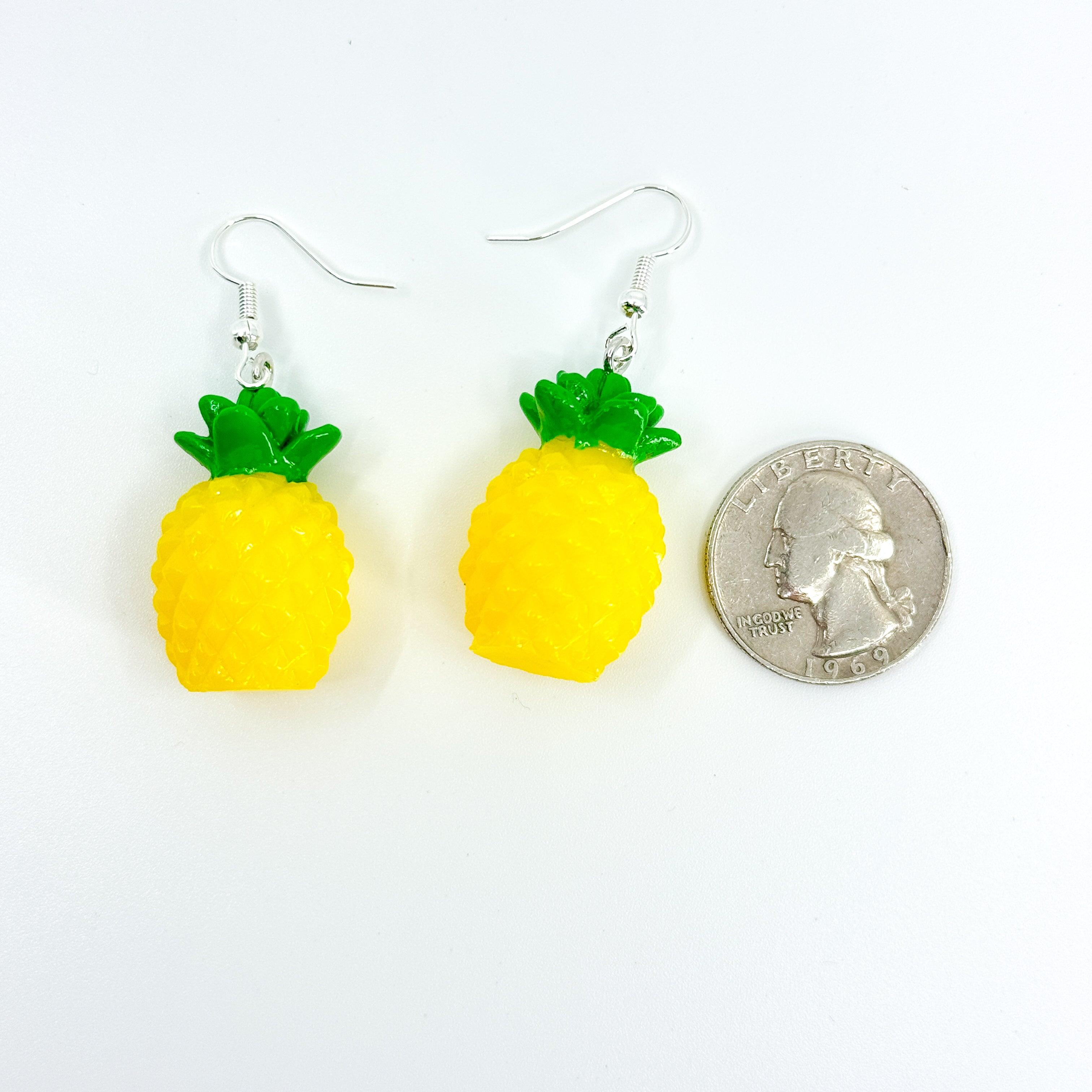 Pineapple Earrings - Polychrome Goods 🍊
