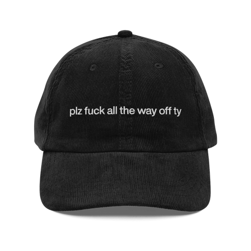 plz fuck all the way off ty. Embroidered Hat – Polychrome Goods