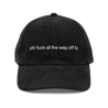 plz fuck all the way off ty. Embroidered Hat - Polychrome Goods 🍊