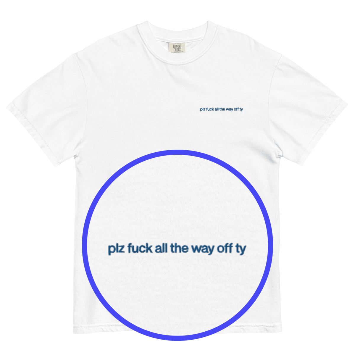 plz fuck all the way off ty. Embroidered Shirt - Polychrome Goods 🍊