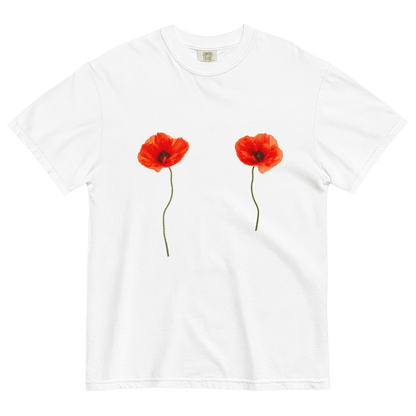Poppy Flower Tits Shirt – Polychrome Goods Poppy Flower Tits Shirt – Polychrome Goods