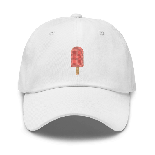 Popsicle Embroidered Dad Hat - Pink | Summer Hat - Polychrome Goods 🍊