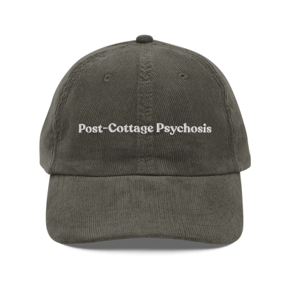 Post - Cottage Psychosis Embroidered Corduroy Hat - Polychrome Goods