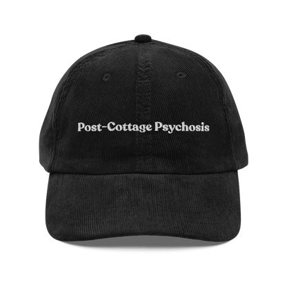 Post - Cottage Psychosis Embroidered Corduroy Hat - Polychrome Goods