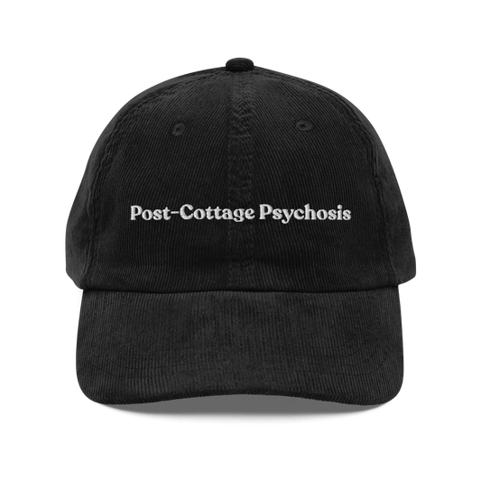 Post - Cottage Psychosis Embroidered Corduroy Hat - Polychrome Goods
