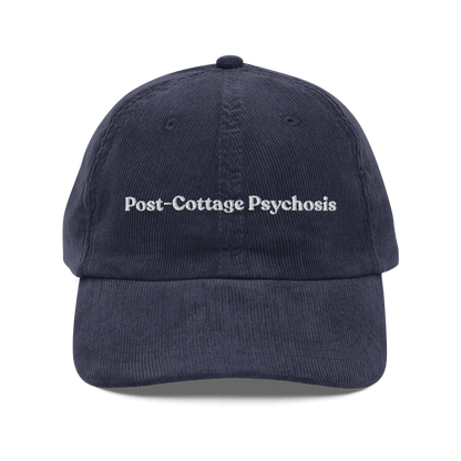 Post - Cottage Psychosis Embroidered Corduroy Hat - Polychrome Goods