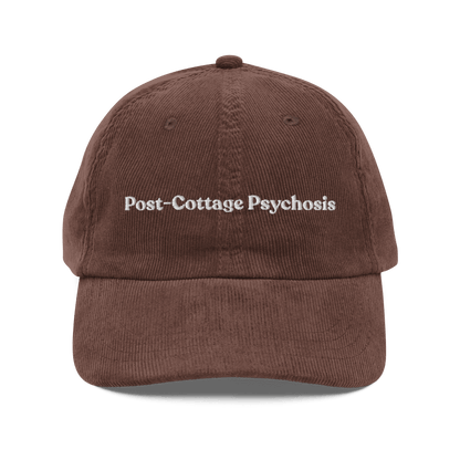 Post - Cottage Psychosis Embroidered Corduroy Hat - Polychrome Goods