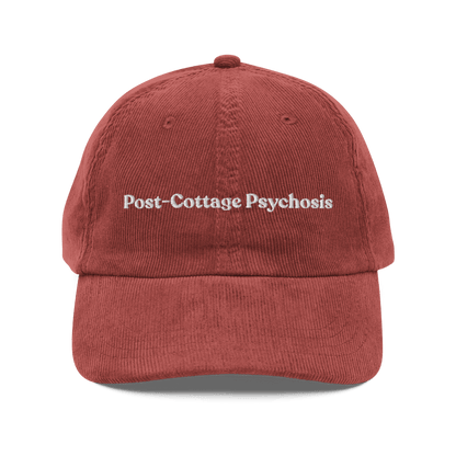 Post - Cottage Psychosis Embroidered Corduroy Hat - Polychrome Goods