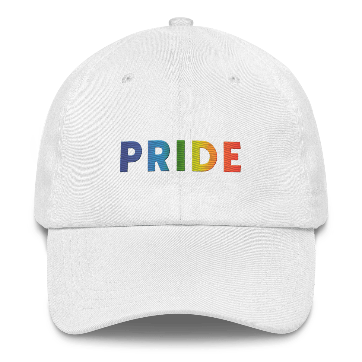 PRIDE Rainbow Embroidered Hat - Polychrome Goods 🍊