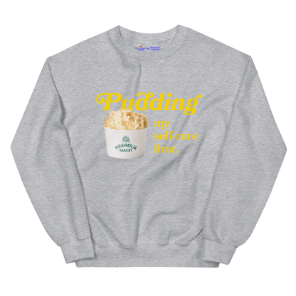 Pudding My Self - Care First Sweatshirt – Magnolia Bakery x Polychrome Goods - Polychrome Goods
