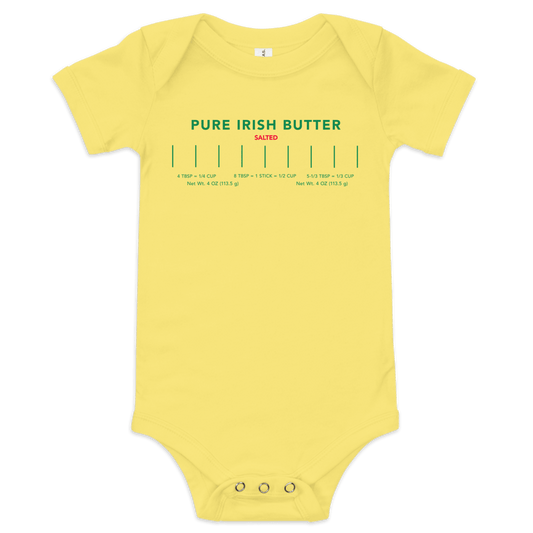 Pure Irish Butter Baby Onesie 🧈 - Polychrome Goods 🍊