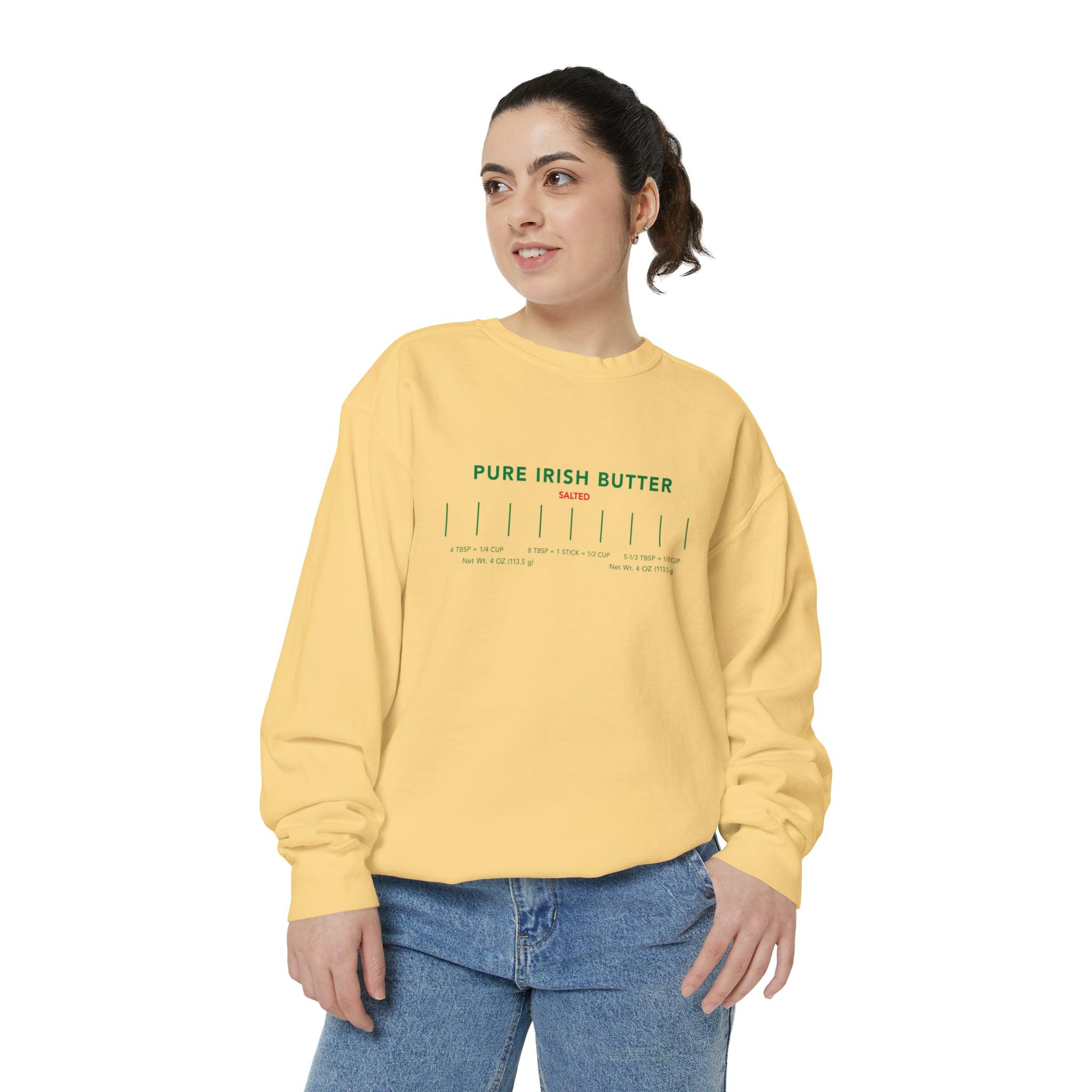 Pure Irish Butter Sweatshirt - Polychrome Goods 🍊