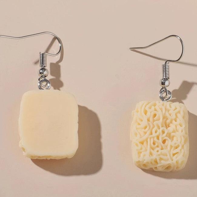 Ramen Noodle Earrings - Polychrome Goods 🍊