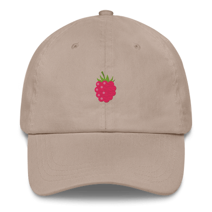 Raspberry Embroidered Hat - Polychrome Goods 🍊