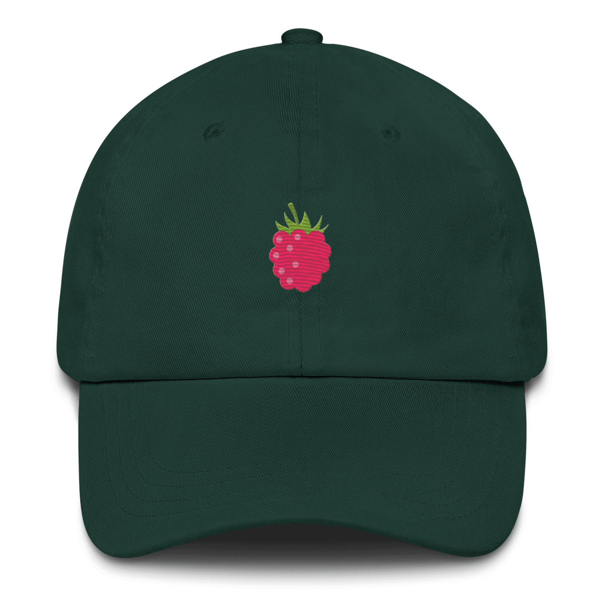 Raspberry Embroidered Hat - Polychrome Goods 🍊