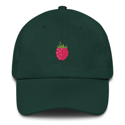 Raspberry Embroidered Hat - Polychrome Goods 🍊