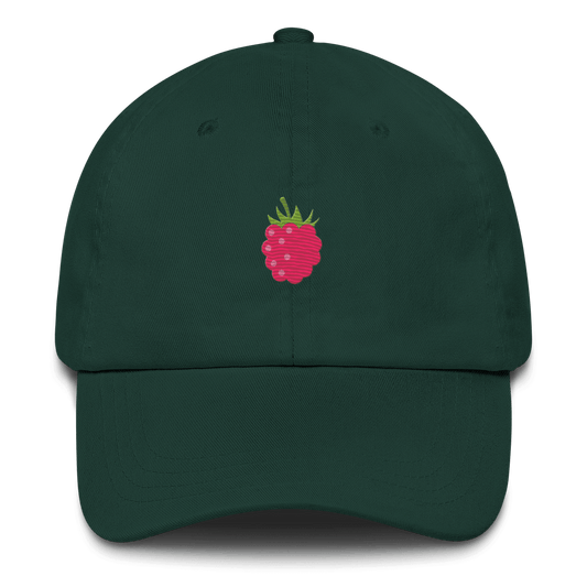 Raspberry Embroidered Hat - Polychrome Goods 🍊