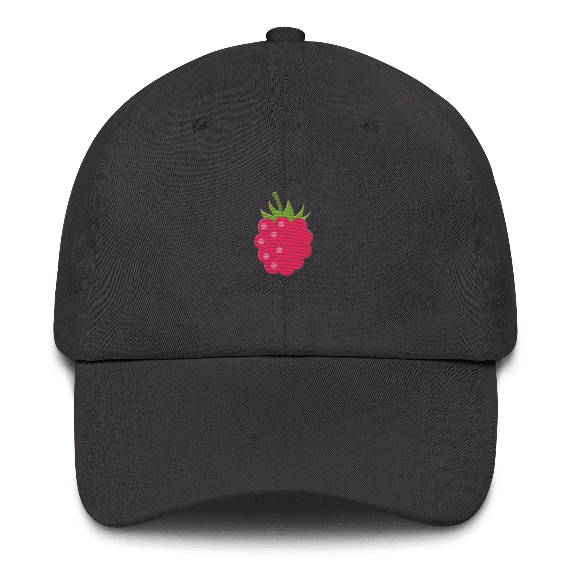 Raspberry Embroidered Hat - Polychrome Goods 🍊