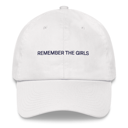 REMEMBER THE GIRLS Embroidered Hat - Polychrome Goods 🍊