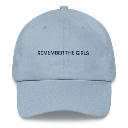 REMEMBER THE GIRLS Embroidered Hat - Polychrome Goods 🍊