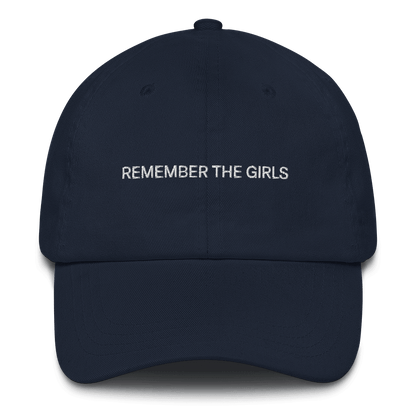 REMEMBER THE GIRLS Embroidered Hat - Polychrome Goods 🍊