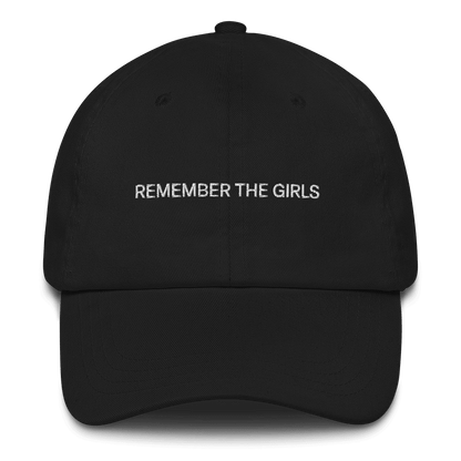 REMEMBER THE GIRLS Embroidered Hat - Polychrome Goods 🍊