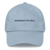 REMEMBER THE GIRLS Embroidered Hat - Polychrome Goods 🍊