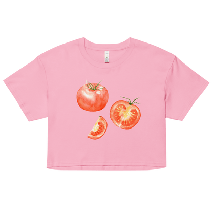 Ripened Tomatoes Crop Top - Polychrome Goods 🍊