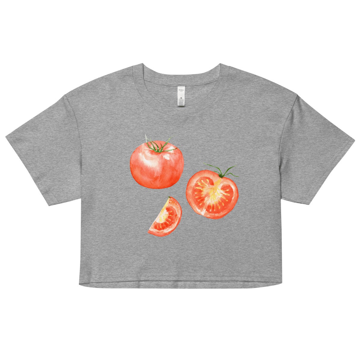 Ripened Tomatoes Crop Top - Polychrome Goods 🍊