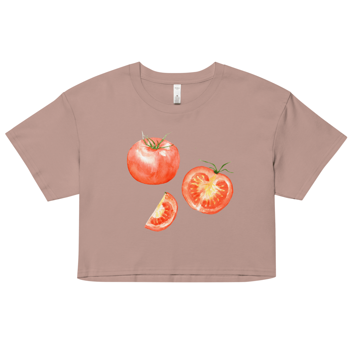 Ripened Tomatoes Crop Top - Polychrome Goods 🍊