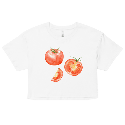 Ripened Tomatoes Crop Top - Polychrome Goods 🍊