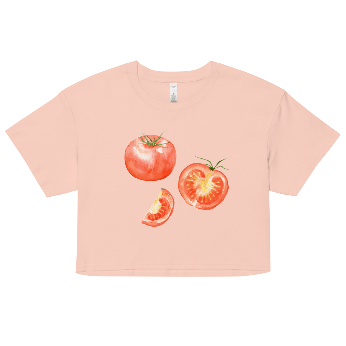 Ripened Tomatoes Crop Top - Polychrome Goods 🍊