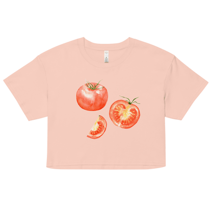 Ripened Tomatoes Crop Top - Polychrome Goods 🍊