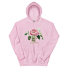 Rosa Centifolia Cabbage Rose Flower Hoodie - Polychrome Goods 🍊