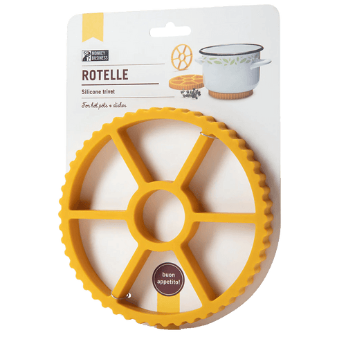 Dessous de plat en silicone en forme de pâte Rotelle