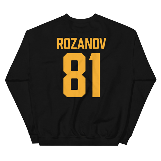 Rozanov No. 81 Sweatshirt with Embroidered 'C' Patch on Front - Polychrome Goods