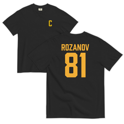 Rozanov No. 81 T-Shirt with Embroidered C - Polychrome Goods
