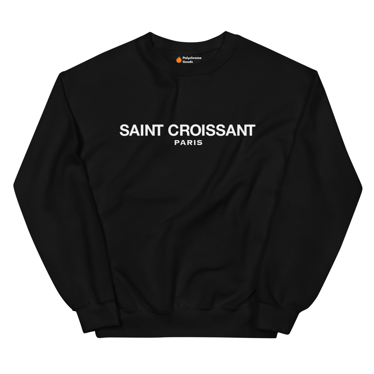 Saint Croissant sweatshirt from Polychrome Goods