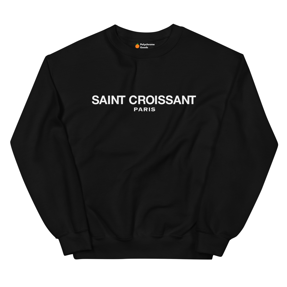 Saint Croissant Sweatshirt - Polychrome Goods 🍊