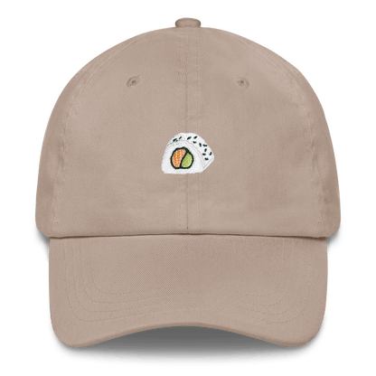 Salmon Avocado Sushi Roll Embroidered Hat - Polychrome Goods 🍊