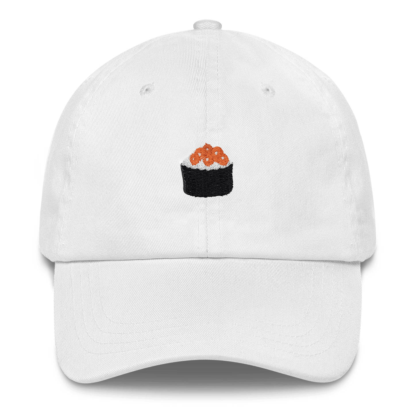 Salmon Roe Sushi Embroidered Hat - Polychrome Goods 🍊