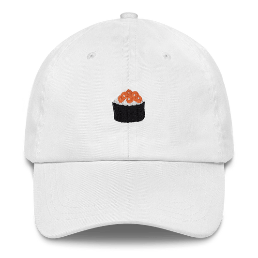 Salmon Roe Sushi Embroidered Hat - Polychrome Goods 🍊