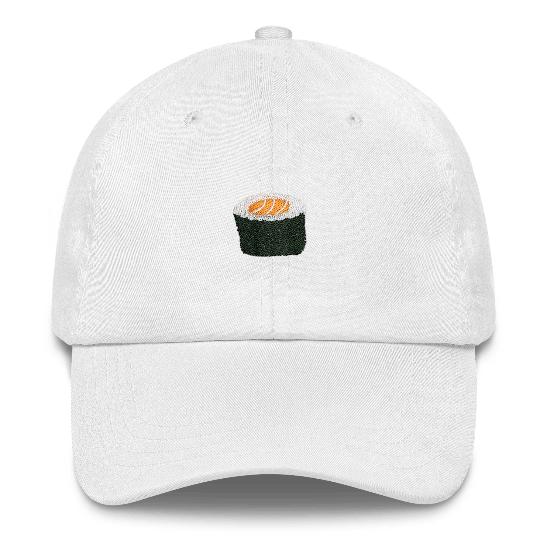 Salmon Roll 🍣 Embroidered Hat - Polychrome Goods 🍊