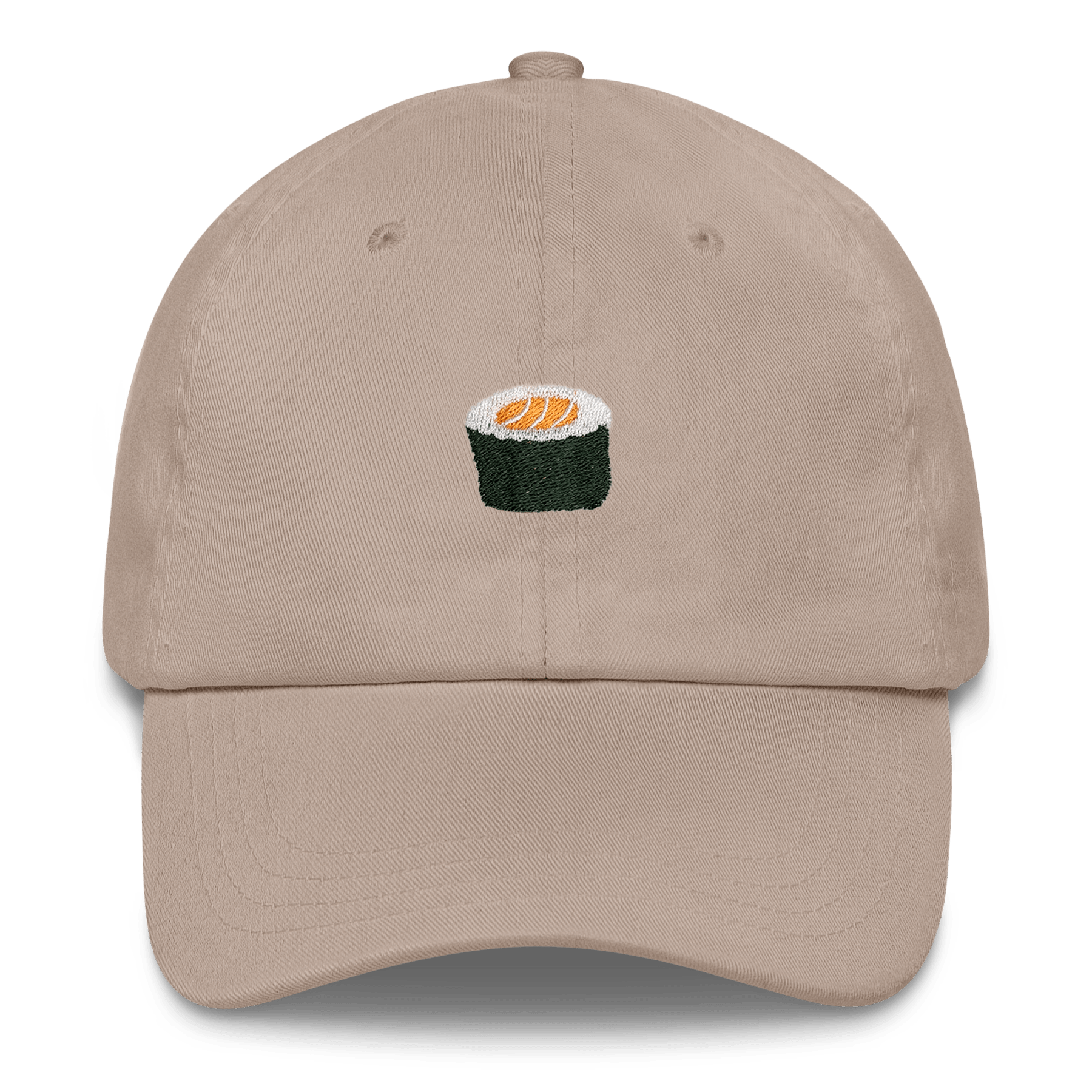 Salmon Roll 🍣 Embroidered Hat - Polychrome Goods 🍊