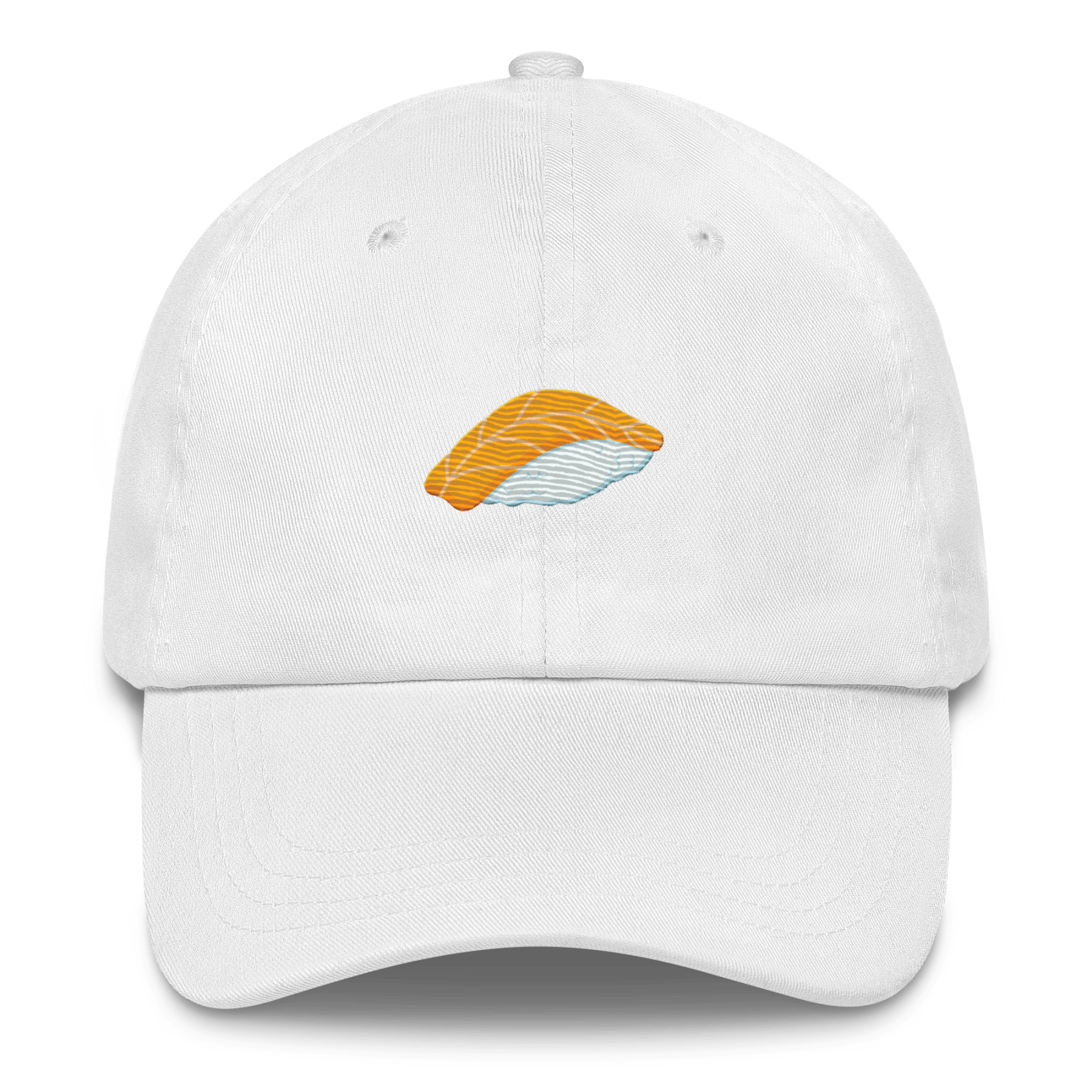 Salmon Sushi 🍣 Embroidered Hat - Polychrome Goods